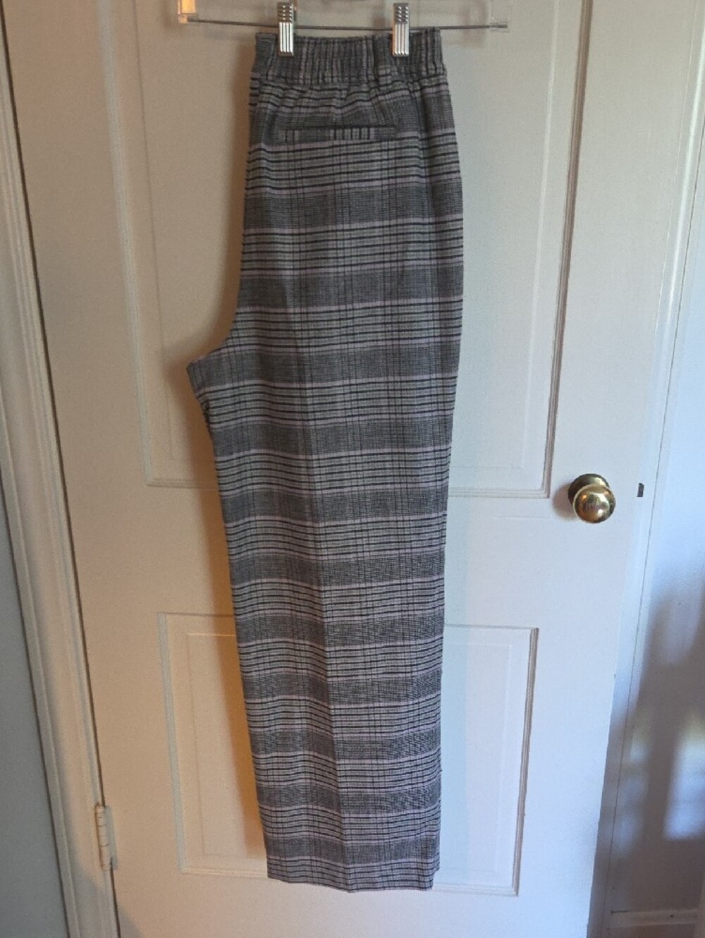 Lands End Plaid Pants Size 12